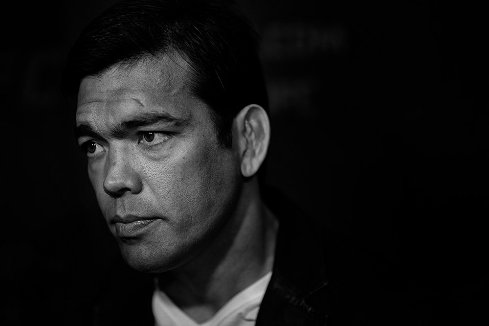 Lyoto Machida during UFC 199 media day in Los Angeles, Wednesday, April 6, 2016. <span id=